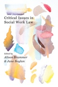 Cover: Critical Issues in Social Work Law - Bloomsbury Academic