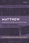Abbildung von: Matthew: An Introduction and Study Guide - T.& T.Clark Ltd