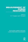 Cover: Measurement of Human Resources - Routledge