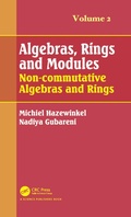 Cover: Algebras, Rings and Modules, Volume 2 - CRC Press