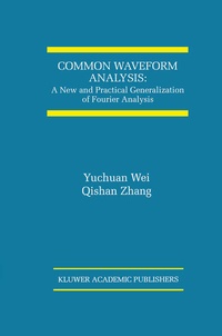 Enlarge image Cover: Common Waveform Analysis - Springer