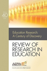 Enlarge image Cover: Review of Research in Education - SAGE Publications Inc