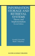 Cover: Information Storage and Retrieval Systems - Kluwer Academic Publishers