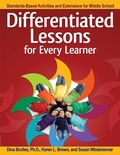 Cover: Differentiated Lessons for Every Learner - Prufrock Press
