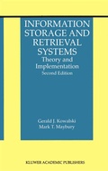 Cover: Information Storage and Retrieval Systems - Kluwer Academic Publishers