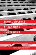 Cover: Sexual Violence at Canadian Universities - Wilfrid Laurier University Press