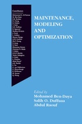 Cover: Maintenance, Modeling and Optimization - Springer