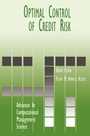 Cover: Optimal Control of Credit Risk - Springer
