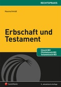 Cover: Erbschaft und Testament - LexisNexis Verlag ARD ORAC GmbH