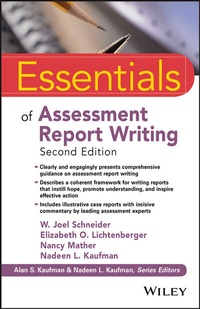 Enlarge image Cover: Essentials of Assessment Report Writing - Wiley
