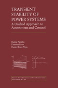 Cover: Transient Stability of Power Systems - Kluwer Academic Publishers