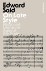 Cover: On Late Style - Bloomsbury Academic