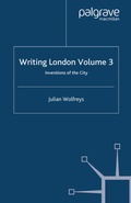 Cover: Writing London - Palgrave Macmillan