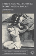 Cover: Writing Rape, Writing Women in Early Modern England - Palgrave Macmillan