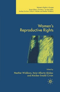 Enlarge image Cover: Women's Reproductive Rights - Palgrave Macmillan