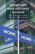 Cover: Women, Men, Work and Family in Europe - Palgrave Macmillan