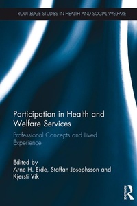 Abbildung von: Participation in Health and Welfare Services - Routledge