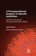 Cover: A Presuppositional Analysis of Specific Indefinites - Routledge
