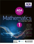 Cover: AQA A Level Mathematics Year 1 (AS) - Hodder Education