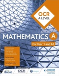 Cover: OCR A Level Mathematics Year 1 (AS) - Hodder Education