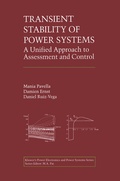 Cover: Transient Stability of Power Systems - Springer