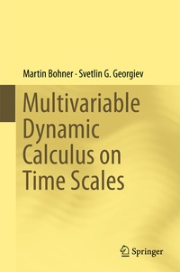 Enlarge image Cover: Multivariable Dynamic Calculus on Time Scales - Springer
