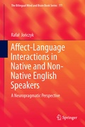 Cover: Affect-Language Interactions in Native and Non-Native English Speakers - Springer