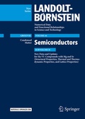 Cover: Semiconductors - Springer
