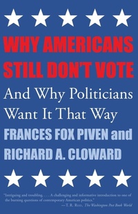 Enlarge image Cover: Why Americans Still Don't Vote - Beacon Press