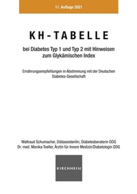 Abbildung von: KH-Tabelle für Diabetiker - MedTriX