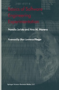 Enlarge image Cover: Basics of Software Engineering Experimentation - Springer