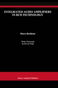 Cover: Integrated Audio Amplifiers in BCD Technology - Springer