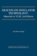 Cover: Silicon-on-Insulator Technology - Kluwer Academic Publishers