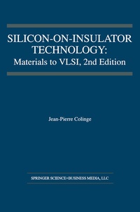 Enlarge image Cover: Silicon-on-Insulator Technology - Springer