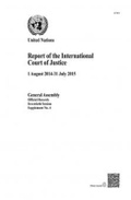 Cover: Report of the International Court of Justice: Seventieth Session - United Nations