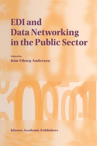 Enlarge image Cover: EDI and Data Networking in the Public Sector - Springer
