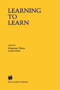 Cover: Learning to Learn - Kluwer Academic Publishers