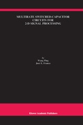 Cover: Multirate Switched-Capacitor Circuits for 2-D Signal Processing - Springer