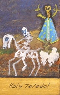 Cover: Holy Toledo! - Carcanet Poetry