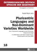 Cover: Pluricentric Languages and Non-Dominant Varieties Worldwide - Peter Lang Verlag