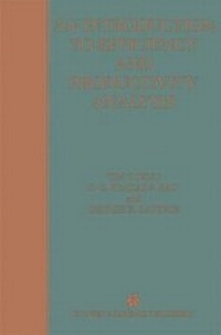 Enlarge image Cover: An Introduction to Efficiency and Productivity Analysis - Kluwer Academic Publishers