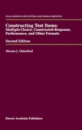 Cover: Constructing Test Items - Kluwer Academic Publishers