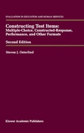 Cover: Constructing Test Items - Springer