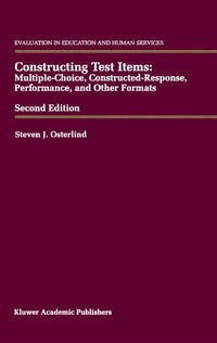 Enlarge image Cover: Constructing Test Items - Springer
