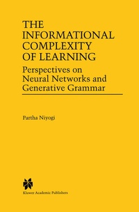 Enlarge image Cover: The Informational Complexity of Learning - Springer