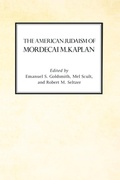 Cover: The American Judaism of Mordecai M. Kaplan - New York University Press