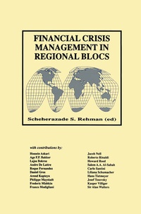 Abbildung von: Financial Crisis Management in Regional Blocs - Kluwer Academic Publishers