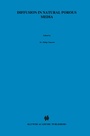 Cover: Diffusion in Natural Porous Media - Kluwer Academic Publishers