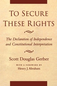 Enlarge image Cover: To Secure These Rights - New York University Press