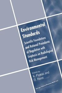 Enlarge image Cover: Environmental Standards - Kluwer Academic Publishers